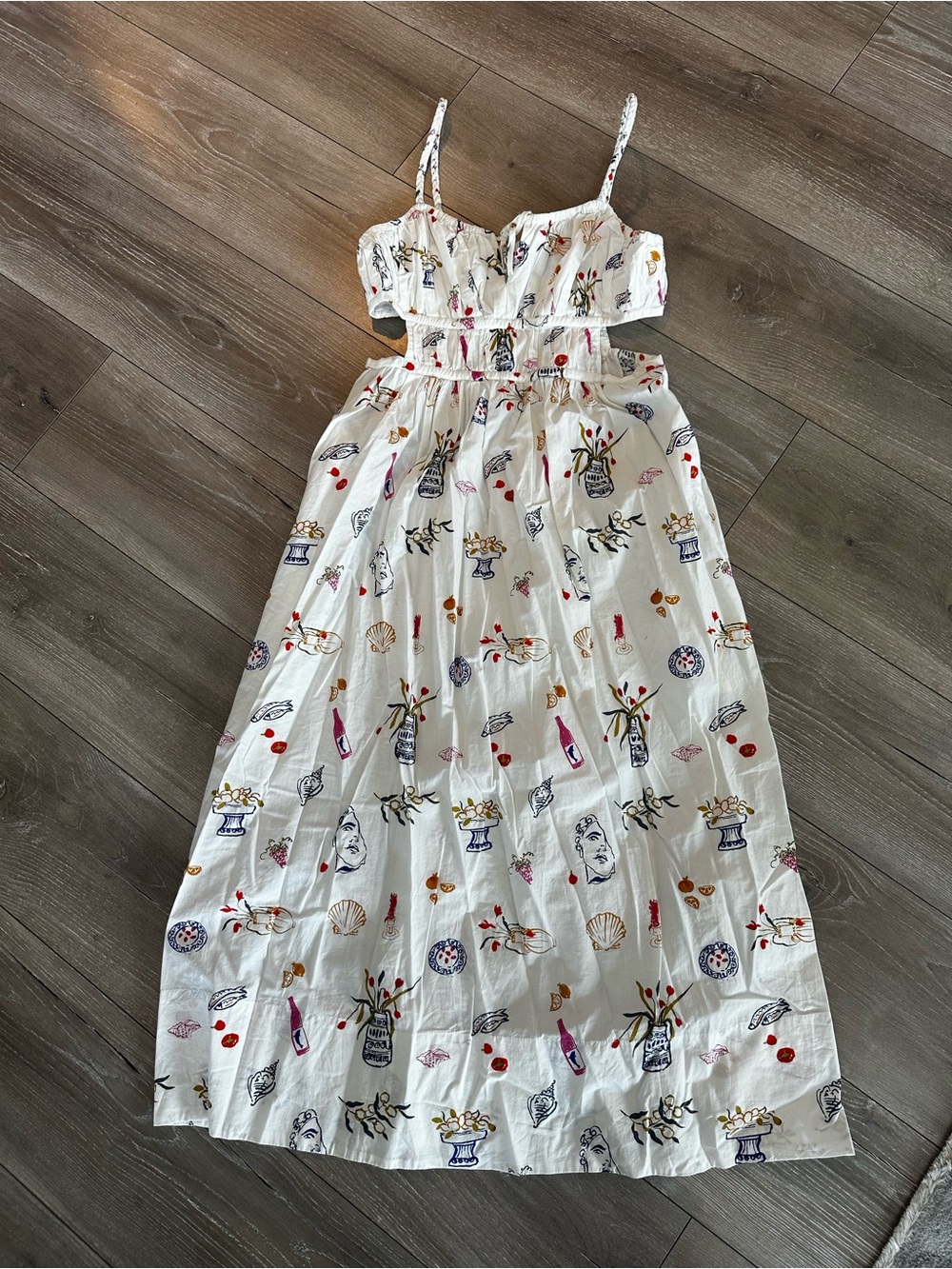 Madewell x Lisa Says Gah! Cutout Midi Dress - Picture 7 of 7